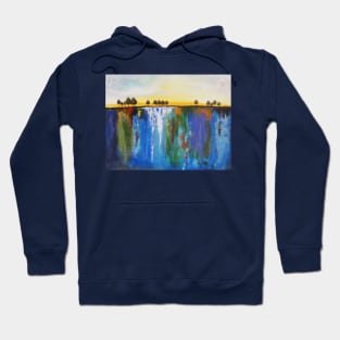 Abstract Landscape Hoodie